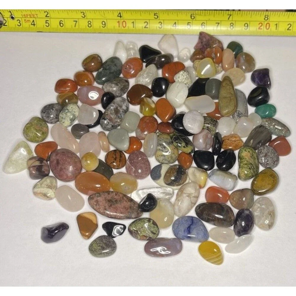 11.8 oz Small Polished Stones Crystals For Reiki Healing